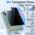 JETech Galaxy Z Flip 7 Privacy Ekran Koruyucu (2 Adet)