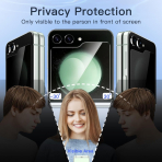 JETech Privacy Galaxy Z Flip 6 Ekran Koruyucu (2 Adet)