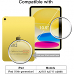 JETech Rotating iPad 10.Nesil Klf (10.9 in)-Yellow