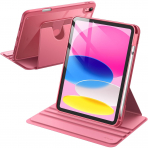 JETech Rotating iPad 10.Nesil Klf (10.9 in)-Pink