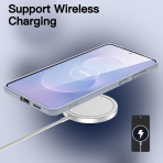 JETech Samsung Galaxy S25 Edge �nce Fit K�l�f-IcyBlue