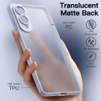 JETech Samsung Galaxy S25 Edge �nce Fit K�l�f-IcyBlue