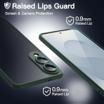 JETech Samsung Galaxy S25 Edge nce Fit Klf-Dark Green