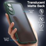 JETech Samsung Galaxy S25 Edge nce Fit Klf-Dark Green