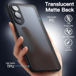 JETech Samsung Galaxy S25 Edge nce Fit Klf-Black