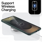 JETech Samsung Galaxy S25 Edge nce Klf-Midnight Green