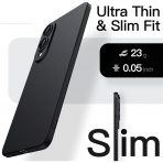 JETech Samsung Galaxy S25 Edge nce Klf-Black