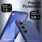 JETech Samsung Galaxy S25 FE nce Klf-Navy Blue