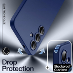 JETech Samsung Galaxy S25 FE nce Klf-Navy Blue