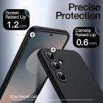 JETech Samsung Galaxy S25 FE nce Klf-Black