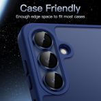 JETech Samsung Galaxy S25 FE Kamera Lens Koruyucu-Navy Blue