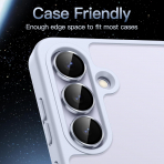 JETech Samsung Galaxy S25 FE Kamera Lens Koruyucu-Ice Blue