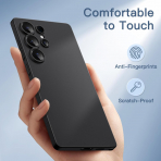 JETech Samsung Galaxy S25 Ultra nce Klf-Titanium Black