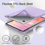 JETech Samsung Galaxy Tab S11 Standl Klf-Lavender