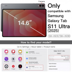 JETech Samsung Galaxy Tab S11 Ultra K�l�f-Navy