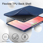 JETech Samsung Galaxy Tab S11 Ultra K�l�f-Navy