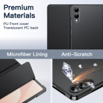 JETech Samsung Galaxy Tab S11 Ultra Standl Klf-Black