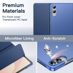 JETech Samsung Galaxy Tab S11 Ultra Standl Klf-Navy