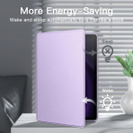JETech Samsung Galaxy Tab S9 FE Standl Klf-Lavender