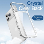 JETech �effaf iPhone 18 Pro Max Bumper K�l�f-Clear