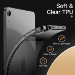 JETech Slim iPad Air 6.Nesil Klf (11 in)-Black