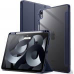 JETech Kalem Blmeli iPad Air 5/4.Nesil Klf(10.9 in)-Deep Navy