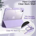 JETech iPad Mini 6 Standl Klf-Light Purple