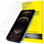 JETech iPhone 12 Pro Max Temperli Cam Ekran Koruyucu (3 Adet)