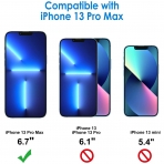 JETech iPhone 13 Pro Max 6,7 in Ekran Koruyucu