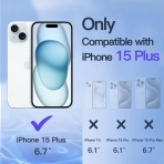 JETech iPhone 15 Plus Privacy Ekran Koruyucu (2 Paket)