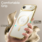 JETech iPhone Air effaf MagSafe Klf -Gold