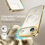 JETech iPhone Air effaf MagSafe Klf -Gold