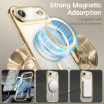 JETech iPhone Air effaf MagSafe Klf -Gold