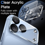 JETech iPhone 18 Pro Kamera Lens Koruyucu