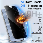JETech iPhone 18 Pro Max Gizlilik Ekran Koruyucu
