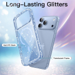 JETech iPhone 18 Pro Max Simli Manyetik K�l�f-Glacier
