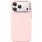 JETech iPhone 18 Pro Max Silikon K�l�f-Light Pink