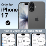 JETech iPhone 17 Tam Korumal Klf