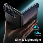 JETech iPhone Duo Vegan Deri K�l�f -Black