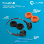 JLab Audio Go Retro Kulak st Kulaklk (2.Nesil)