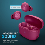 JLab Go Pop ANC Bluetooth Kulak i Kulaklk-Fuchsia