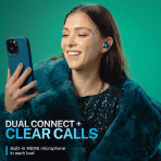 JLab Go Pop ANC Bluetooth Kulak i Kulaklk-Transparent Teal