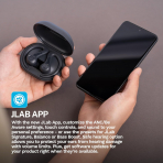 JLab JBuds Sport ANC 4 Kulak i Kulaklk-Graphite