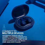 JLab JBuds Sport ANC 4 Kulak i Kulaklk-Cobalt Blue