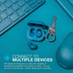 JLab JBuds Mini Bluetooth Kulak i Kulaklk-Teal