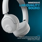 JLab JBuds Go Lux ANC Kulak st Kulaklk-Cloud White