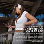 JLab JBuds Lux ANC Kulak st Kulaklk-Cloud White