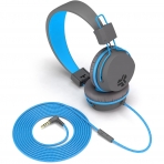 JLab Neon Kablolu Kulak Üstü Kulaklık-Blue