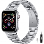 JOYOZY Apple Watch Ultra Paslanmaz elik Kay(49mm)-Silver