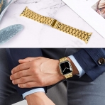 JOYOZY Apple Watch Ultra Paslanmaz elik Kay(49mm)-Gold 